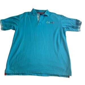 COOGI Mens Blue Polo Shirt